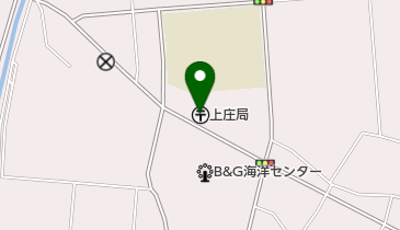 上庄郵便局の地図画像