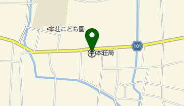本荘郵便局の地図画像