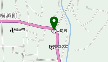 中河郵便局の地図画像