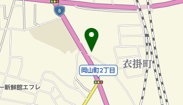 中郷郵便局の地図画像