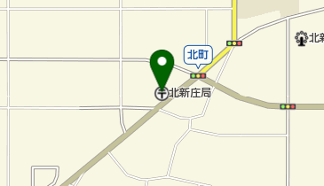 北新庄郵便局の地図画像