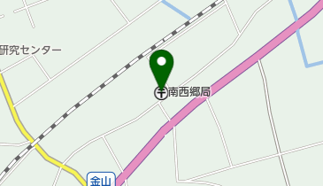 南西郷郵便局の地図画像