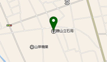 勝山立石郵便局の地図画像