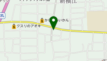 新横江簡易郵便局の地図画像