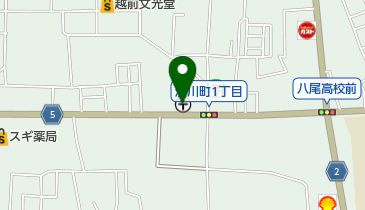 八尾久宝寺四郵便局の地図画像