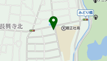 豊中長興寺南郵便局の地図画像