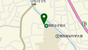 柏原旭ケ丘郵便局の地図画像