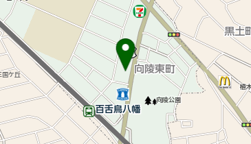 堺向陵東郵便局の地図画像