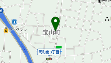 豊中宝山郵便局の地図画像