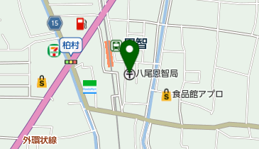 八尾恩智郵便局の地図画像