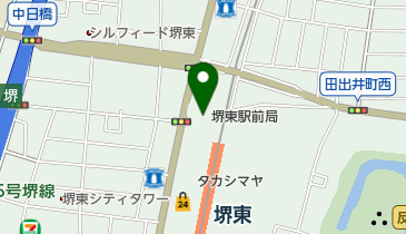 堺東駅前郵便局の地図画像