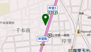 西成千本南郵便局の地図画像