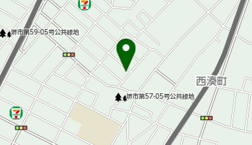 堺湊郵便局の地図画像