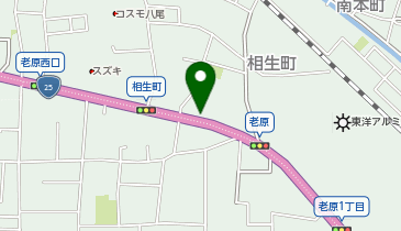 八尾相生町郵便局の地図画像