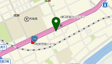 港市岡郵便局の地図画像