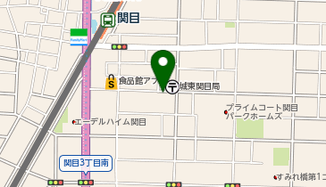 城東関目郵便局の地図画像