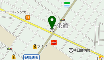 堺一条郵便局の地図画像