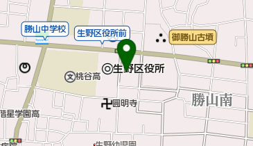 生野郵便局 ゆうちょ銀行 生野店の地図画像