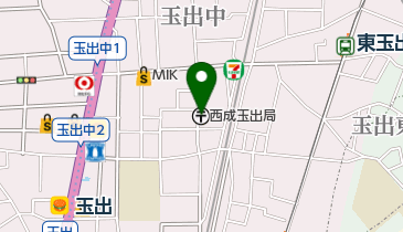 西成玉出郵便局の地図画像