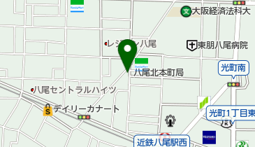 近鉄八尾 駅 周辺の郵便局 Navitime