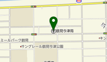 鶴見今津郵便局の地図画像
