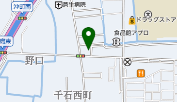 門真上島頭郵便局の地図画像