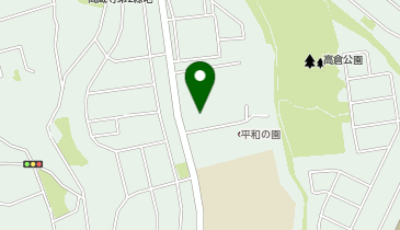 泉北高倉台郵便局の地図画像