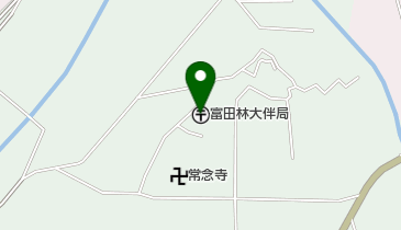 富田林大伴郵便局の地図画像