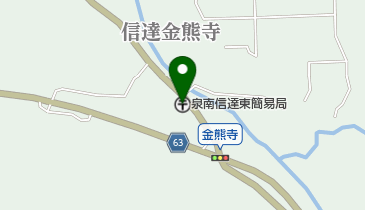 泉南信達東簡易郵便局の地図画像