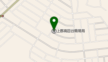 上郡高田台簡易郵便局の地図画像