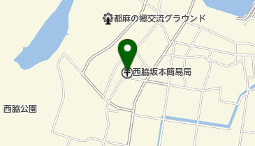 西脇坂本簡易郵便局の地図画像