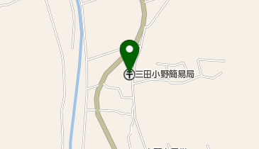 三田小野簡易郵便局の地図画像