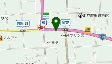 太子郵便局の地図画像