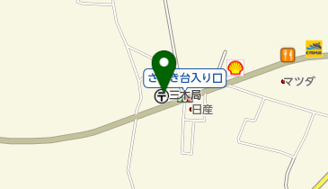 三木郵便局の地図画像