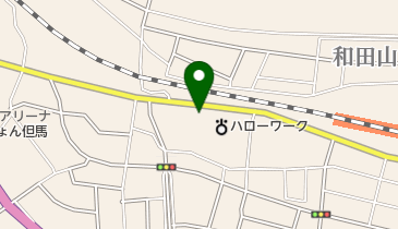 和田山郵便局の地図画像