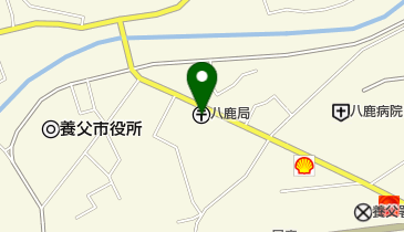 八鹿郵便局の地図画像