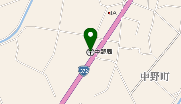 中野郵便局の地図画像