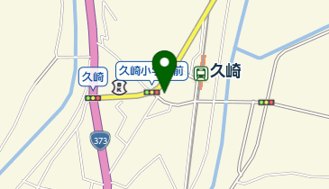 久崎郵便局の地図画像