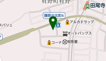 有野郵便局の地図画像