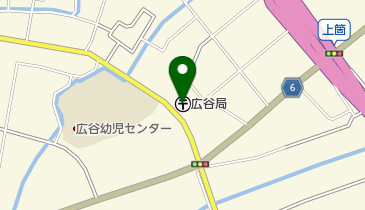 広谷郵便局の地図画像