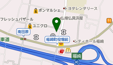 福崎郵便局の地図画像