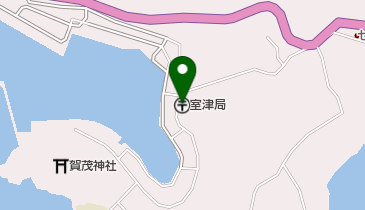 室津郵便局の地図画像