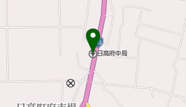 日高府中郵便局の地図画像