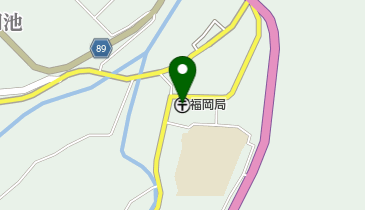 福岡郵便局の地図画像