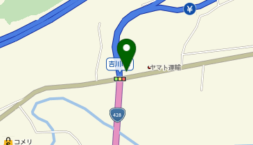 三木吉川郵便局の地図画像