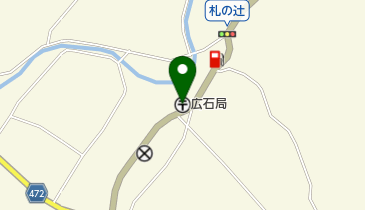 広石郵便局の地図画像