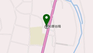 杉原谷郵便局の地図画像