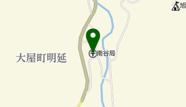 南谷郵便局の地図画像