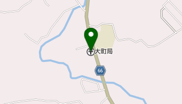 大町郵便局の地図画像