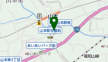 宝塚山本郵便局の地図画像